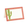 Merry Cactus Place Cards - 10 Per Package