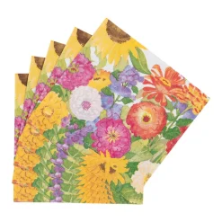 Midsummer Blooms Cocktail Napkins - 20 Per Package