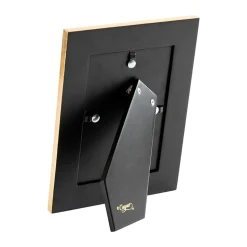 Modern Moiré Gold 4" x 6" Lacquer Picture Frame - includes 1 frame