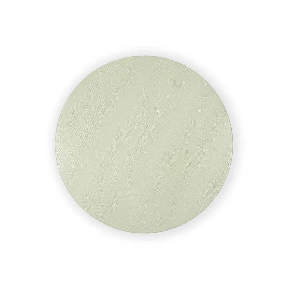 Moss Green Lizard Round Placemat - 1 Per Package