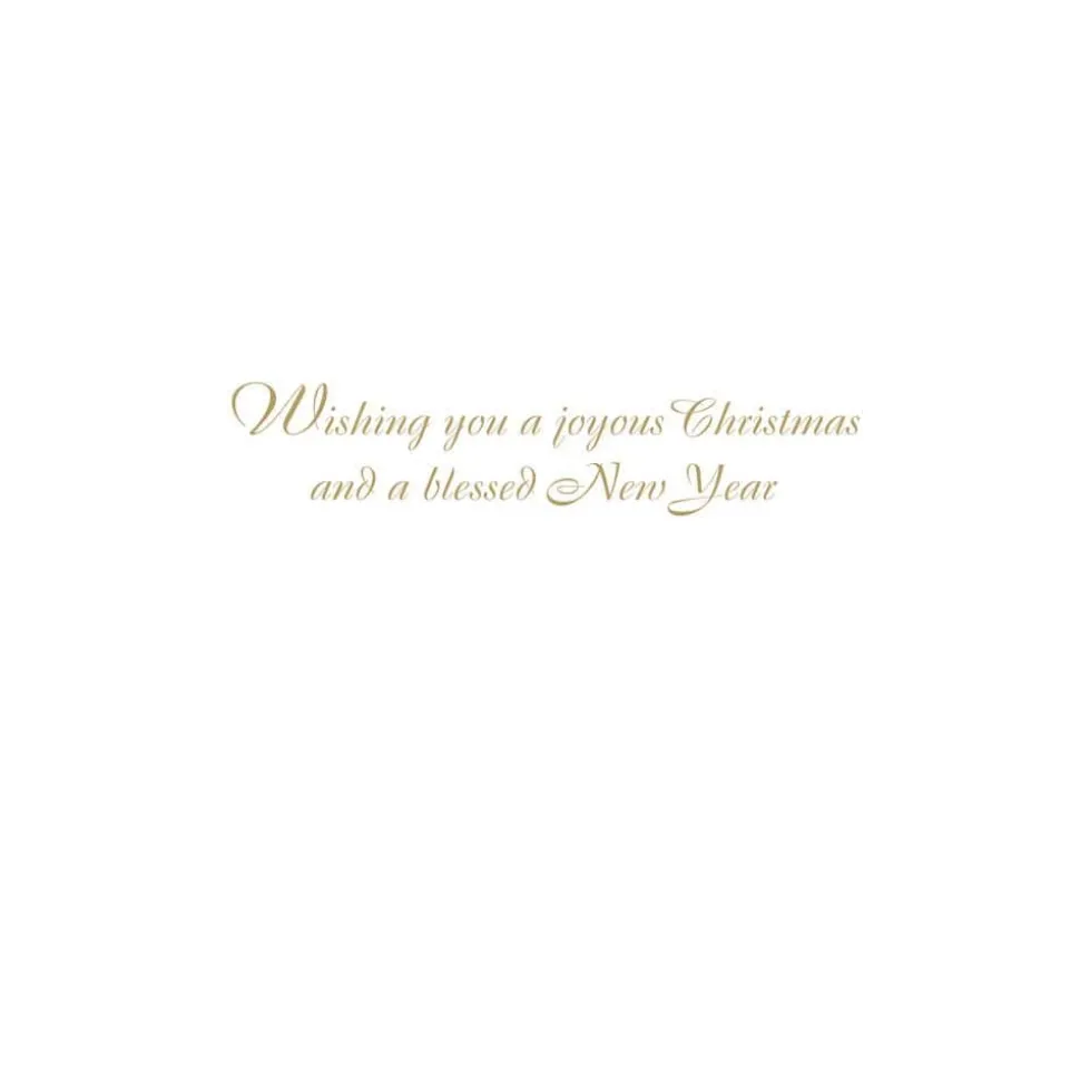 Nativity with Tree Classic Boxed Christmas Cards - includes 15 cards & envelopes