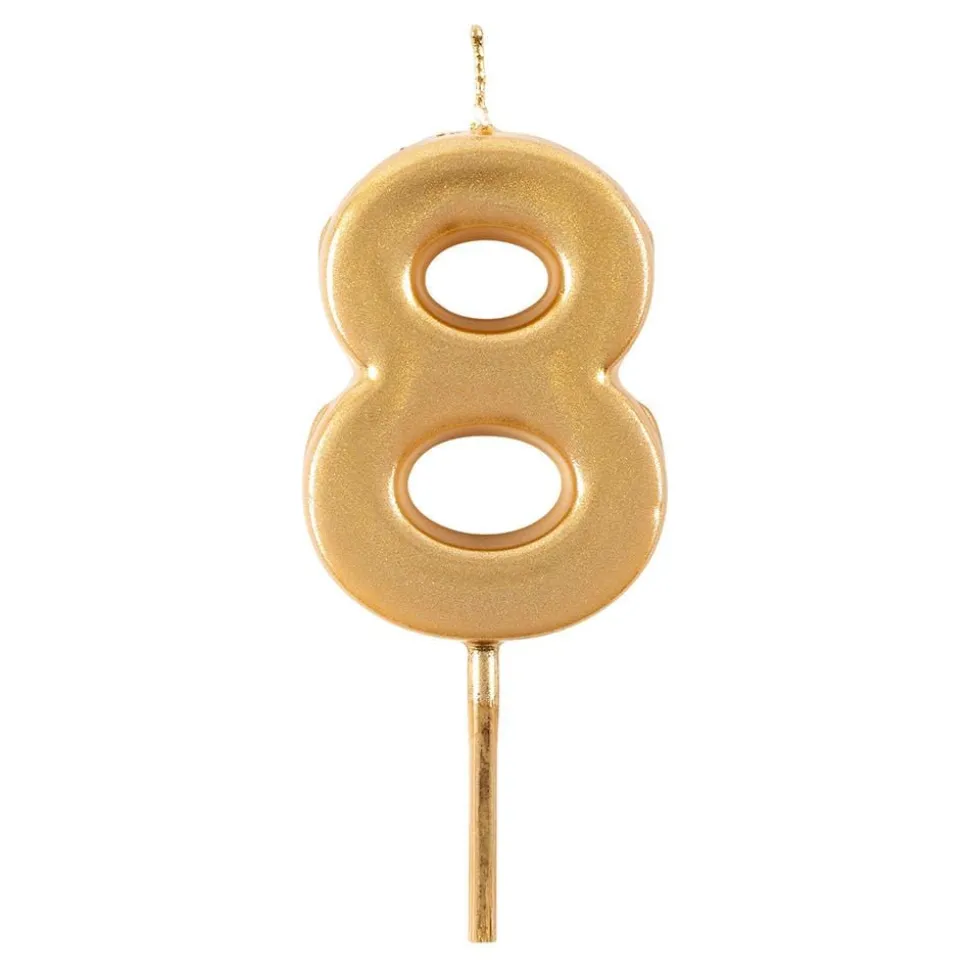 Number Birthday Candle - 1 Per Package