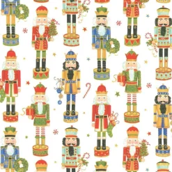 Nutcracker Parade Gift Wrapping Paper - 30