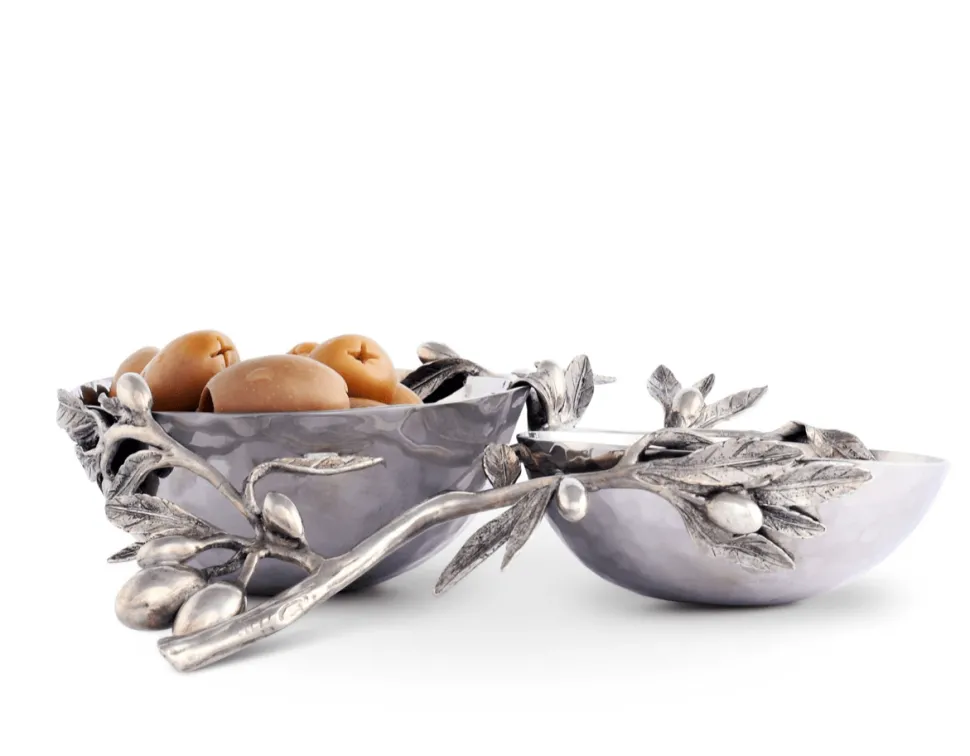 Olive Double Serving Bowl