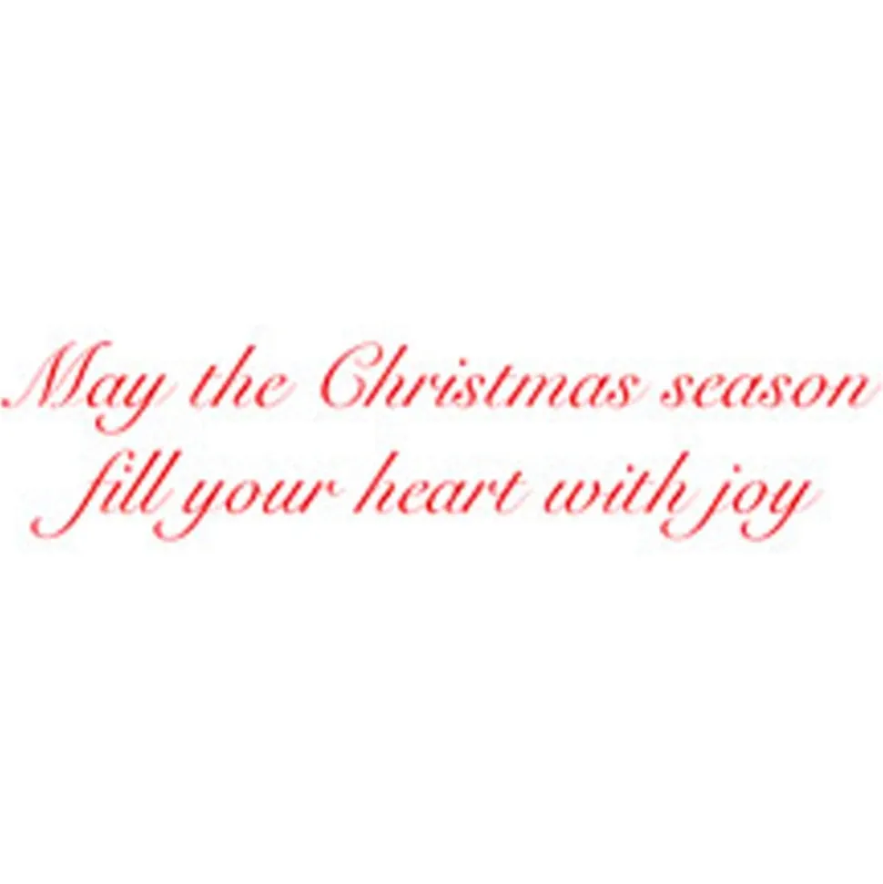 Open Front Door Personalized Christmas Cards