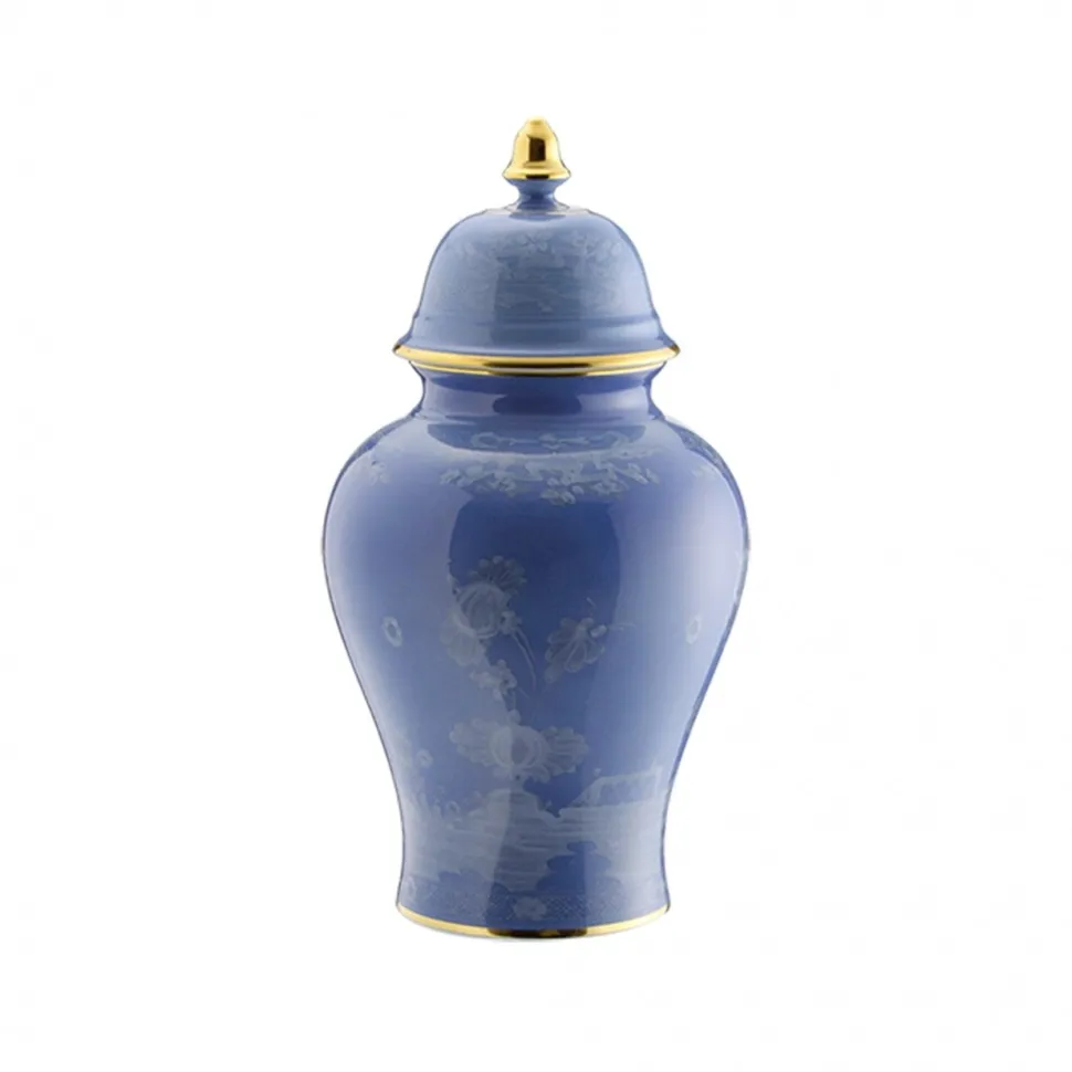 Oriente Italiano Potiche Vase in Pervinca 15" - 1 Each