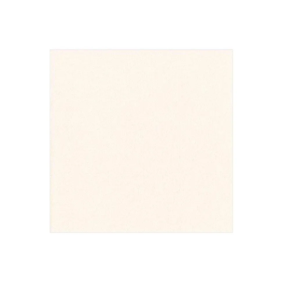 Paper Linen Solid Cocktail Napkins in Ivory - 15 Per Package