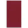 Paper Linen Solid Guest Towel Napkins in Cranberry - 12 Per Package