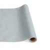 Paper Linen Solid Table Runner in Silver - 1 Each