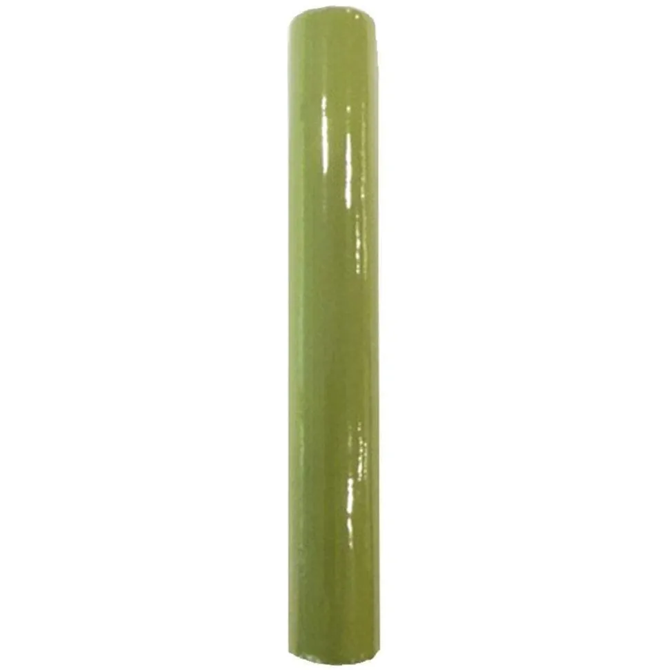 Paper Linen Solid Table Runner in Leaf Green - 1 Each