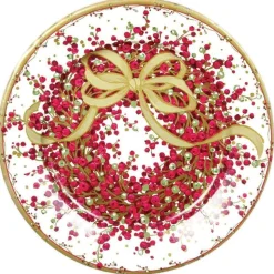 Pepperberry Paper Dinner Plates - 8 Per Package