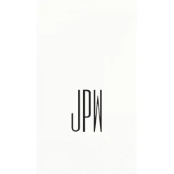Personalized Monogram Guest Towel Napkins