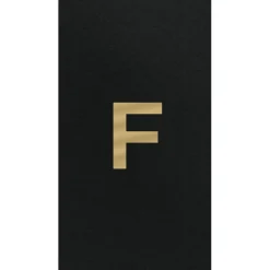 Personalized Single Initial Paper Linen Guest Towel Napkins