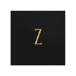 Personalized Single initial Paper Linen Cocktail Napkins