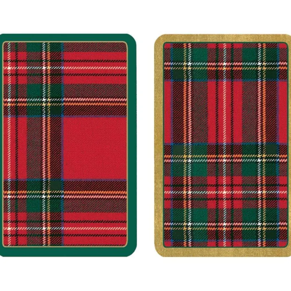 Plaid Playing Cards - 2 Decks Included