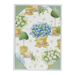 Potted Hydrangeas Boxed Note Cards - 8 Note Cards & 8 Envelopes