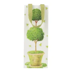 Potted Topiary Wine & Bottle Gift Bags - One Gift Bag Included