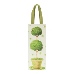 Potted Topiary Wine & Bottle Gift Bags - One Gift Bag Included