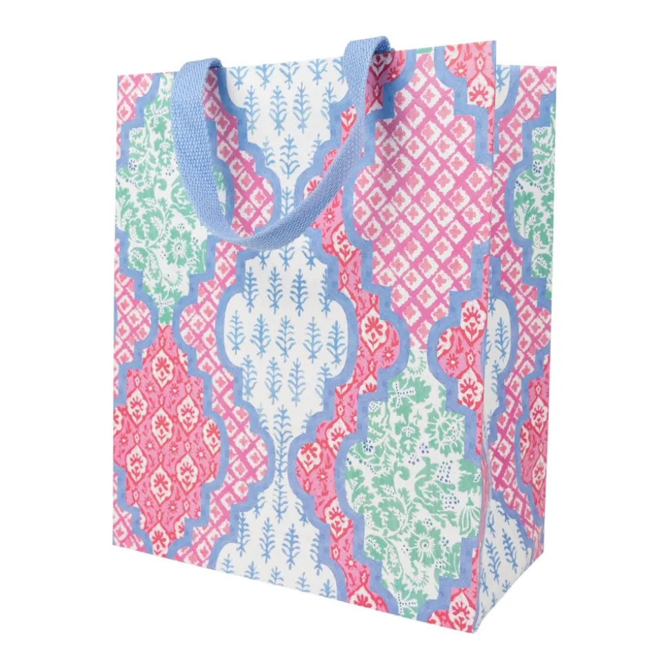 Provençal Cotton Pink Multi Large Gift Bags - One Gift Bag Included