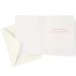 Red Amaryllis Large Boxed Christmas Cards - includes 15 Boxed Christmas Cards