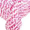 Reversible Kantha Table Cover in Orange & Fuchsia Modern Moiré - 1 Each
