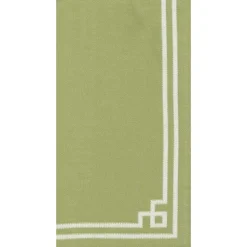 Rive Gauche Cotton Tea Towel in Moss Green - 1 Each