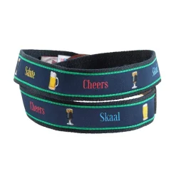 Salute, Cheers, Skaal Quote Belt
