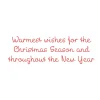 Santa With Dogs Petite Boxed Christmas Cards - includes 15 cards & envelopes
