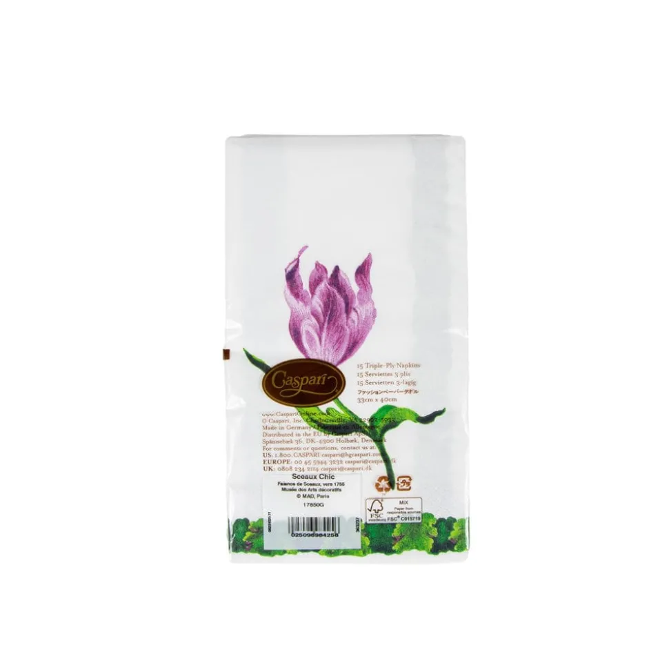 Sceaux Chic Guest Towel Napkins - 15 Per Package