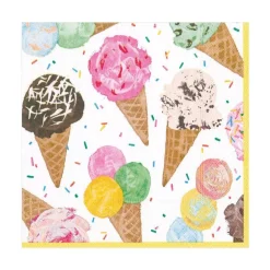 Scoop Luncheon Napkins - 20 Per Package