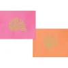 Sealife Assorted Foil Embossed Boxed Note Cards in Warm - 10 Note Cards & 10 Envelopes