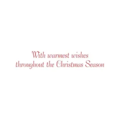 Seaside Wreath Large Boxed Christmas Cards - includes 15 cards & envelopes