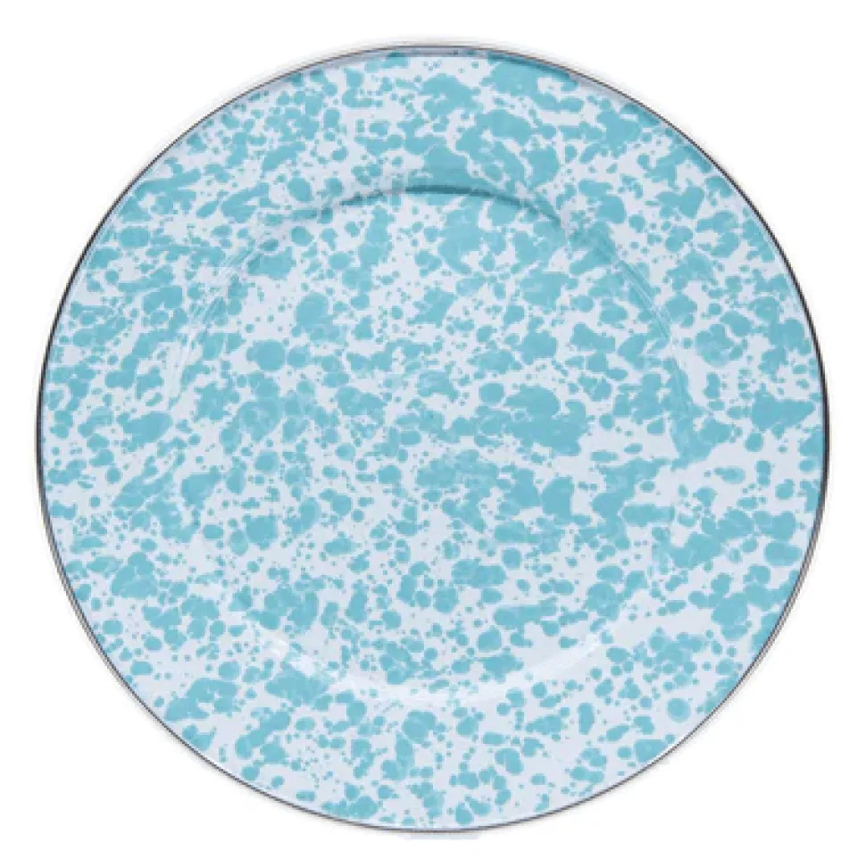 Set of 4 Sea Glass Dinner Plates