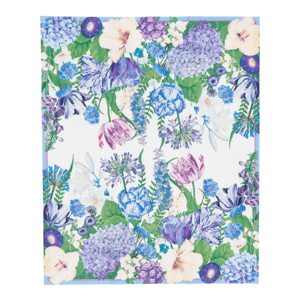 Shades Of Blue Guest Towel Napkins - 15 Per Package