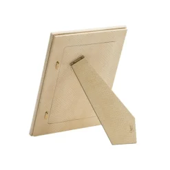 Snakeskin 4" x 6" Picture Frame in Ivory - 1 Each