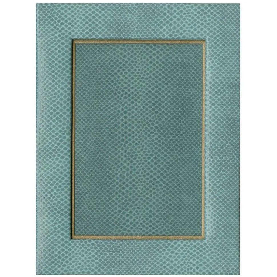 Snakeskin 4" x 6" Picture Frame in Mist - 1 Each