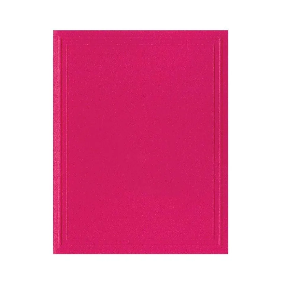Solid Gift Enclosure Cards in Fuchsia - 4 Mini Cards & 4 Envelopes