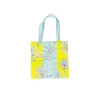 Southern Palms Turquoise & Lime Small Square Gift Bags - 1 Each