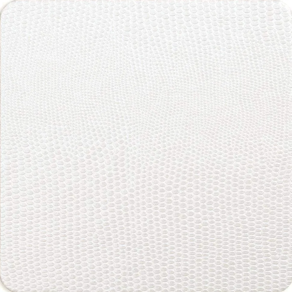 Square Lizard Coasters in Ivory - 8 Per Box