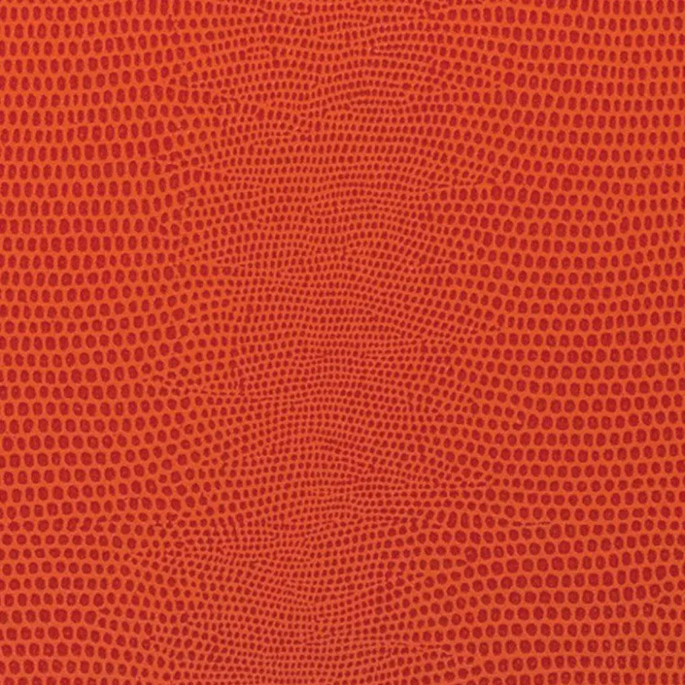 Square Lizard Coasters in Orange - 8 Per Box