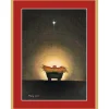 Star and Creche Classic Boxed Christmas Cards - includes 15 cards & envelopes
