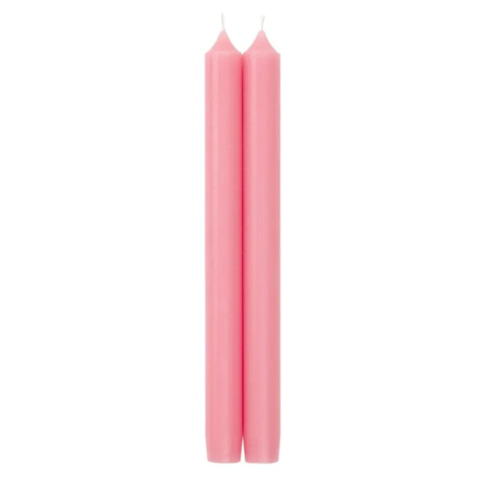 Straight Taper 10" Candles in Cherry Blossom - 2 Candles Per Package, 6 Packages Included