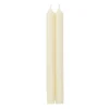 Straight Taper 10" Candles in Ivory - 2 Candles Per Package, 3 Packages Included