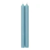 Straight Taper 10" Candles in Stone Blue - 2 Candles Per Package, 3 Packages Included