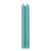 Straight Taper 10" Candles in Turquoise - 4 Candles