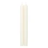 Straight Taper 10" Candles in White - 2 Candles Per Package, 6 Packages Included