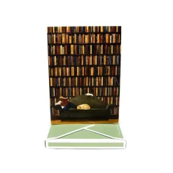 The Library Boxed Note Cards - 8 Cards and 8 Envelopes per Package