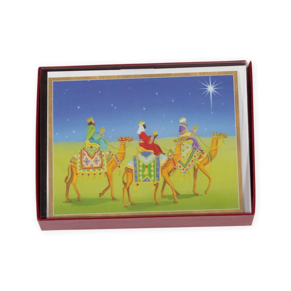 Three Kings Classic Boxed Christmas Cards - includes 15 cards & envelopes