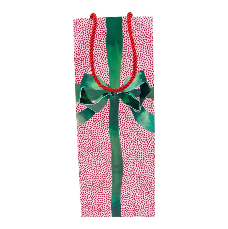 Tied With A Bow Wine & Bottle Gift Bags - 1 Each