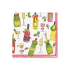 Tipsy And Toasty Boxed Cocktail Napkins - 40 Per Box